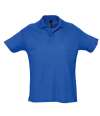 11342 Summer II Cotton Piqué Polo Shirt Royal Blue colour image